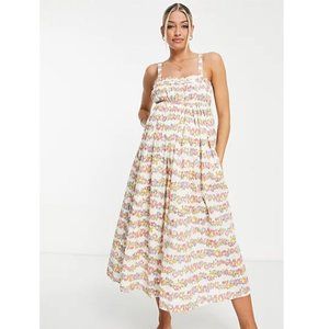 ASOS Maternity Floral Maxi Dress - Multicolor